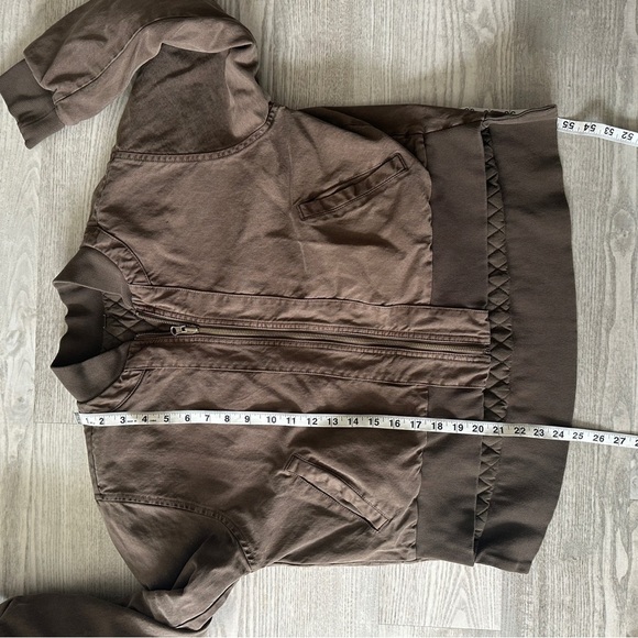 Young Fabulous & Broke Reversible Quilter/Canvas Jacket Large - Picture 14 of 15